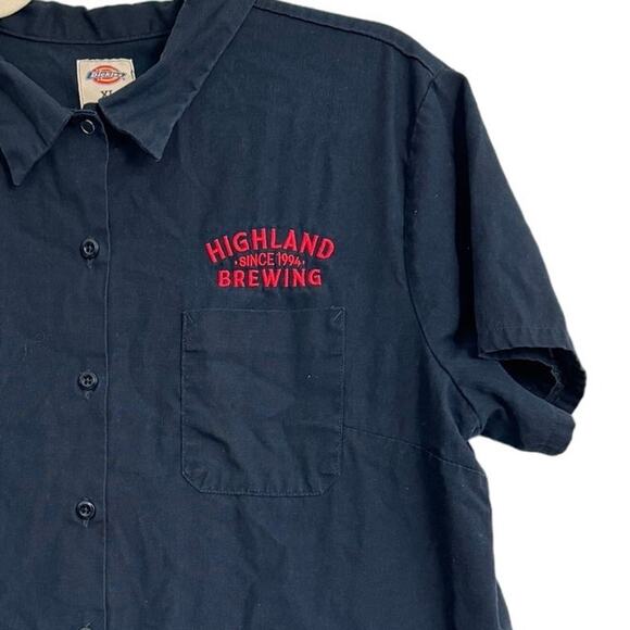 Highland Brewing Dickies Work Shirt Embroidered Size XL - Picture 2 of 5